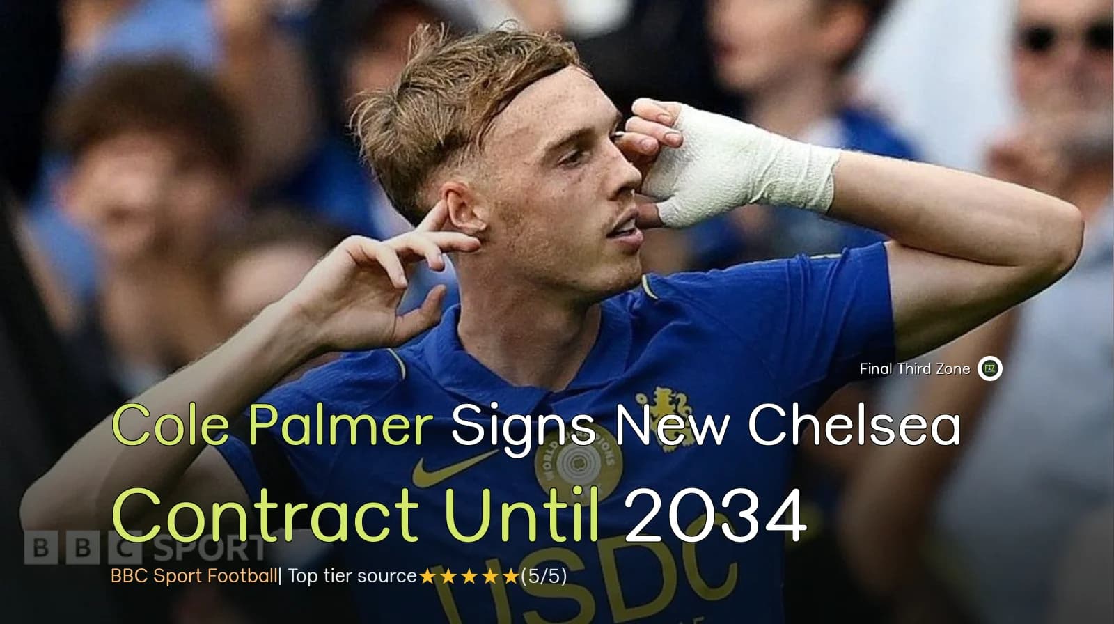 Cole Palmer Signs New Chelsea Contract Until 2034