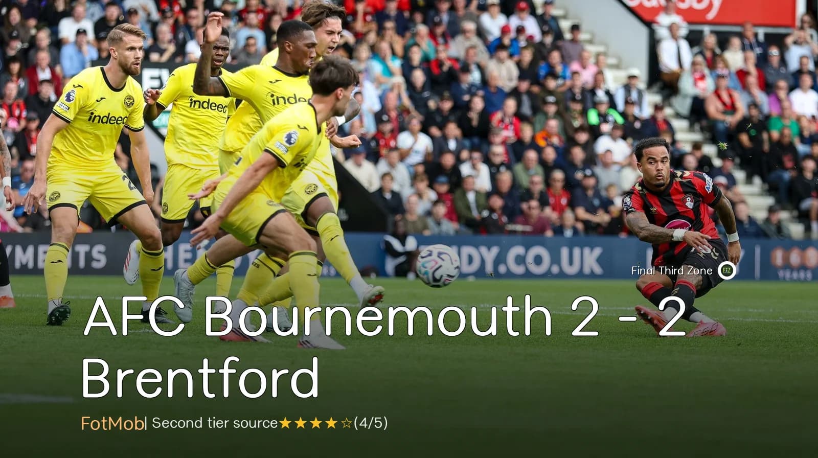 AFC Bournemouth 2 - 2 Brentford