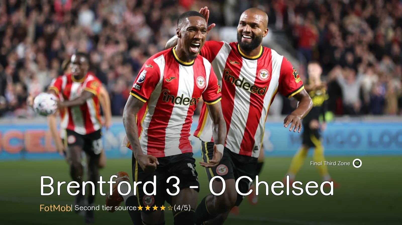 Brentford 3 - 0 Chelsea