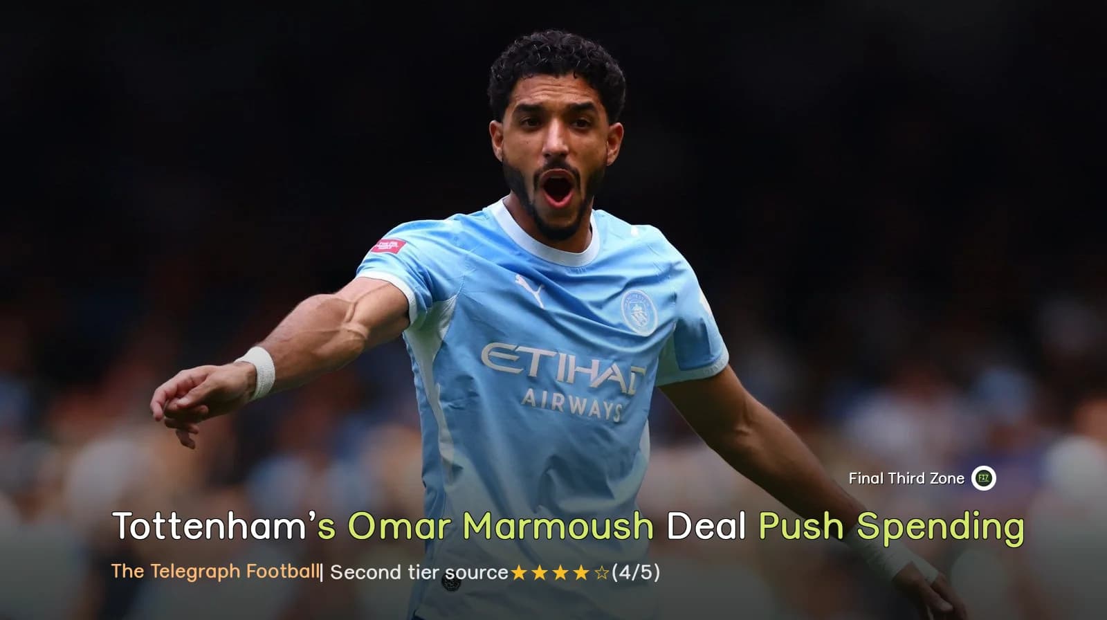 Tottenham’s Omar Marmoush Deal to Push Spending Close to £400m