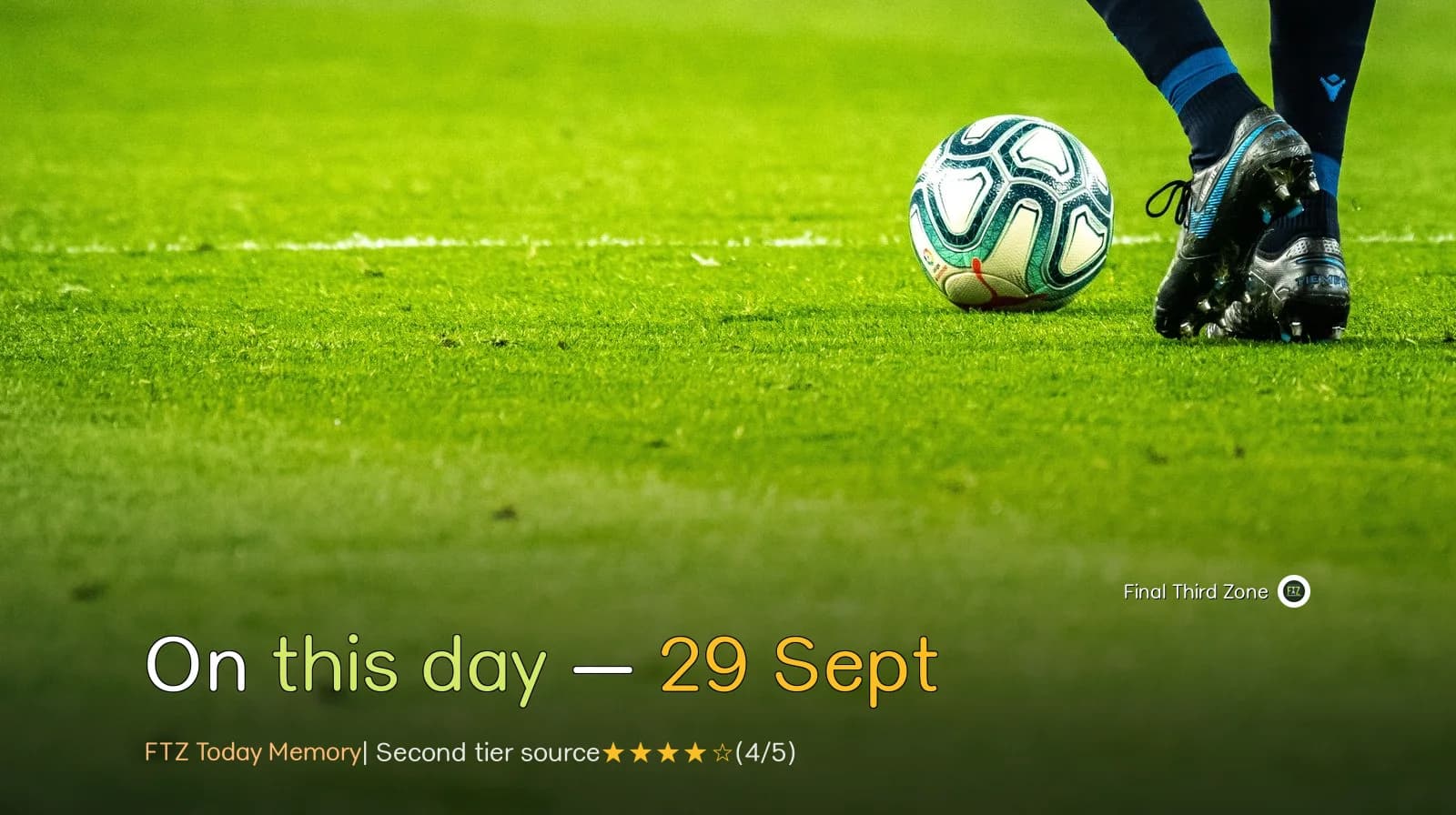 On this day — 29 Sept