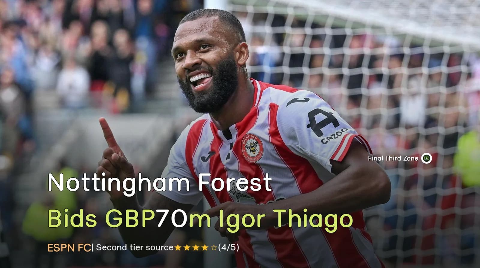 Nottingham Forest Bids £70m for Igor Thiago
