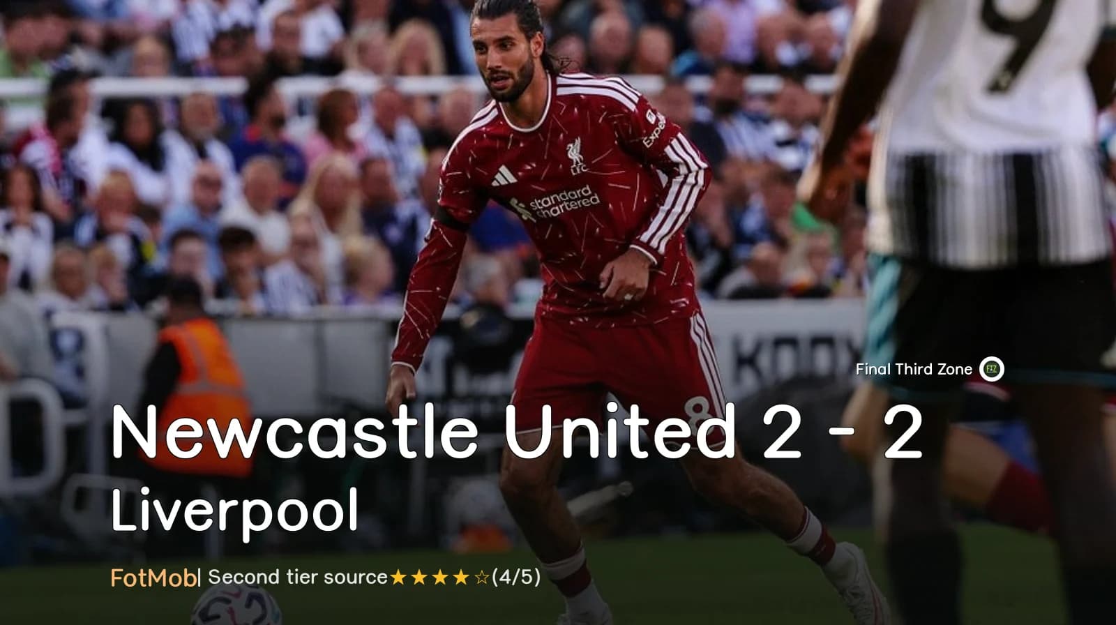 Newcastle United 2 - 2 Liverpool