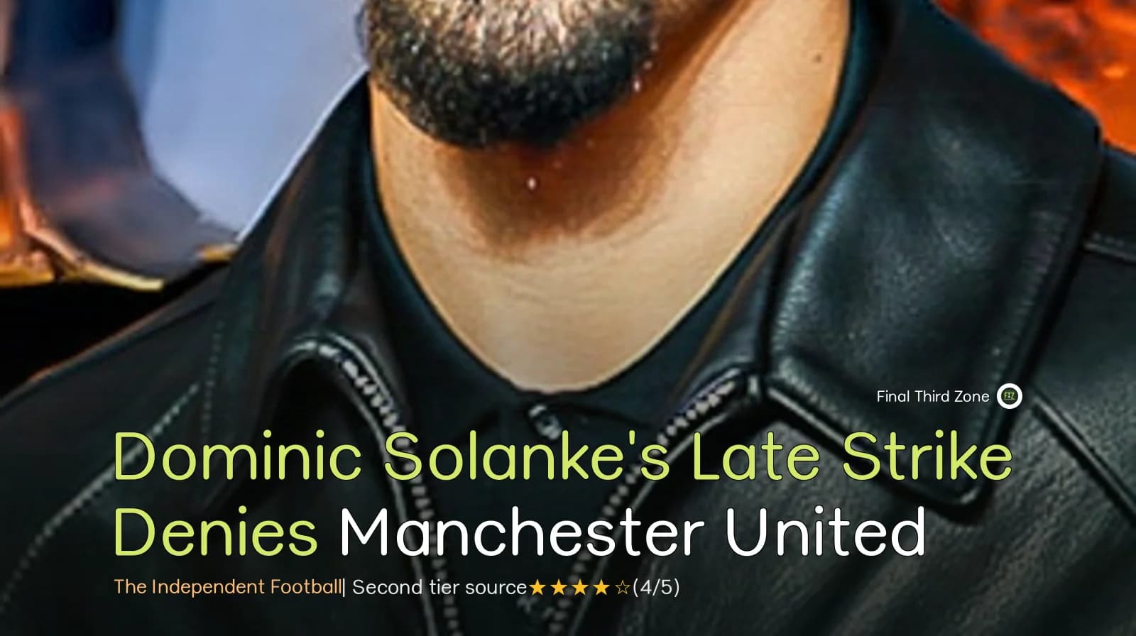 Dominic Solanke's Late Strike Denies Manchester United Victory Against Tottenham Hotspur