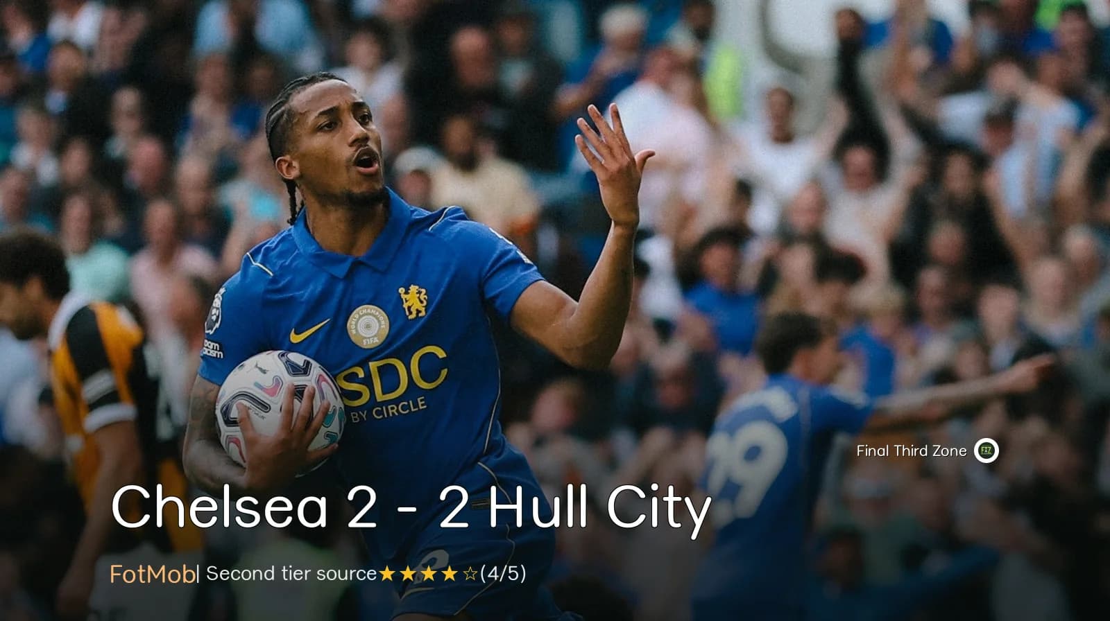 Chelsea 2 - 2 Hull City