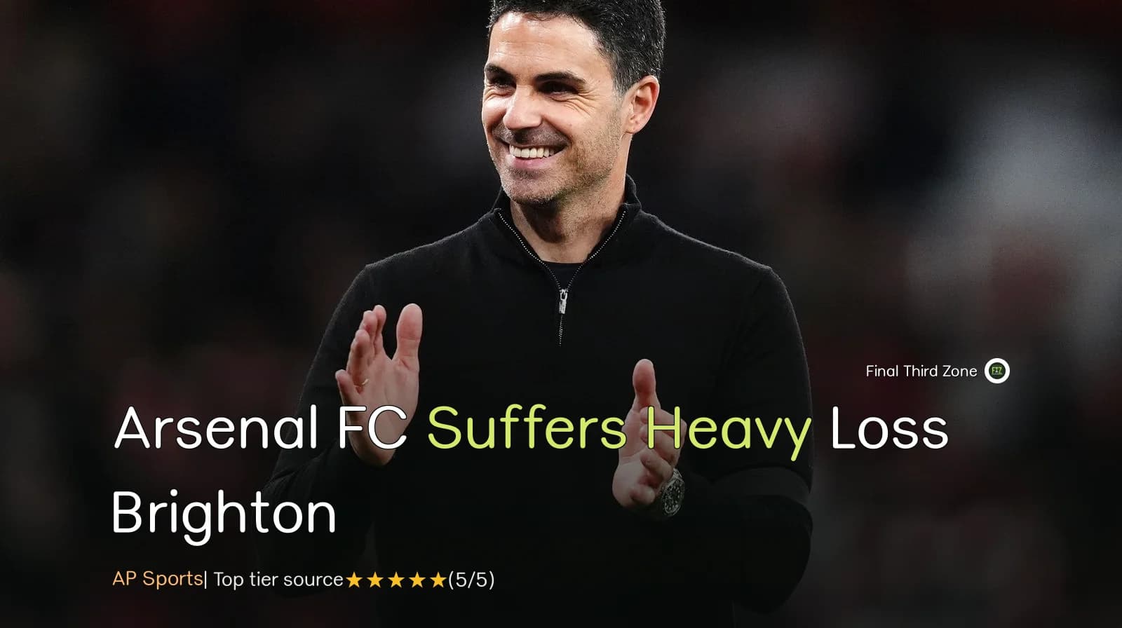 Arsenal FC Suffers Heavy Loss to Brighton