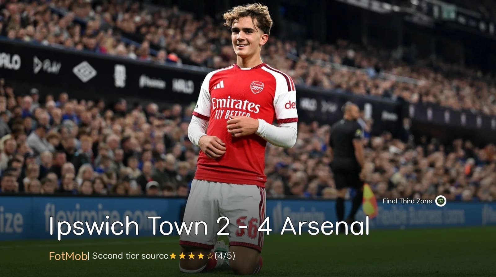 Ipswich Town 2 - 4 Arsenal