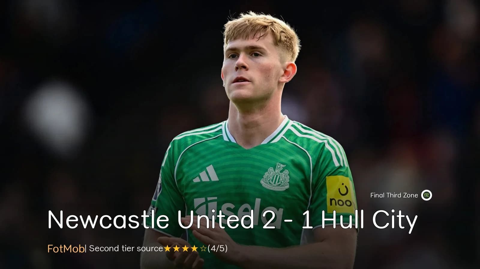 Newcastle United 2 - 1 Hull City