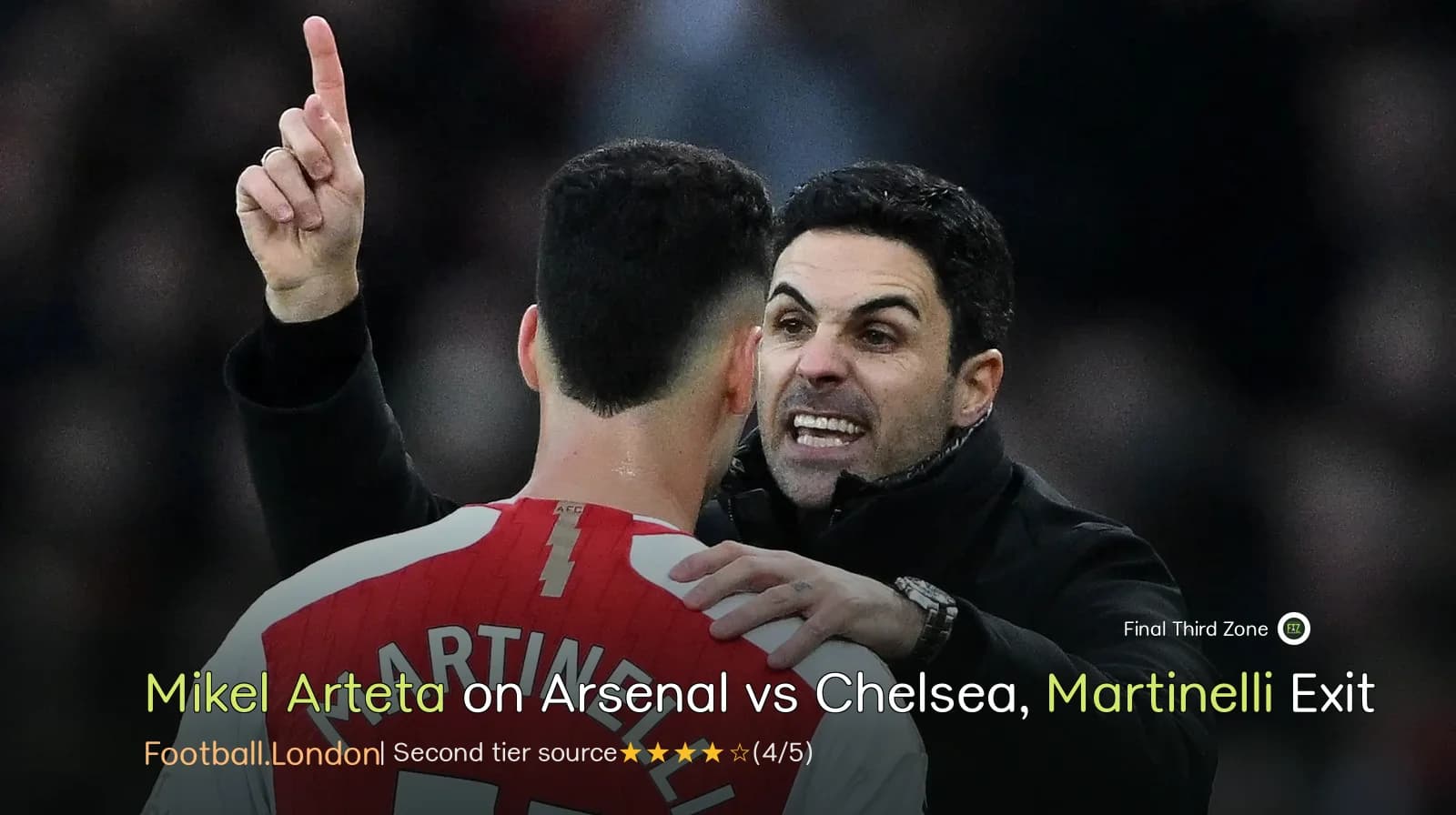 Mikel Arteta on Arsenal vs Chelsea, Martinelli Exit and Transfer Window