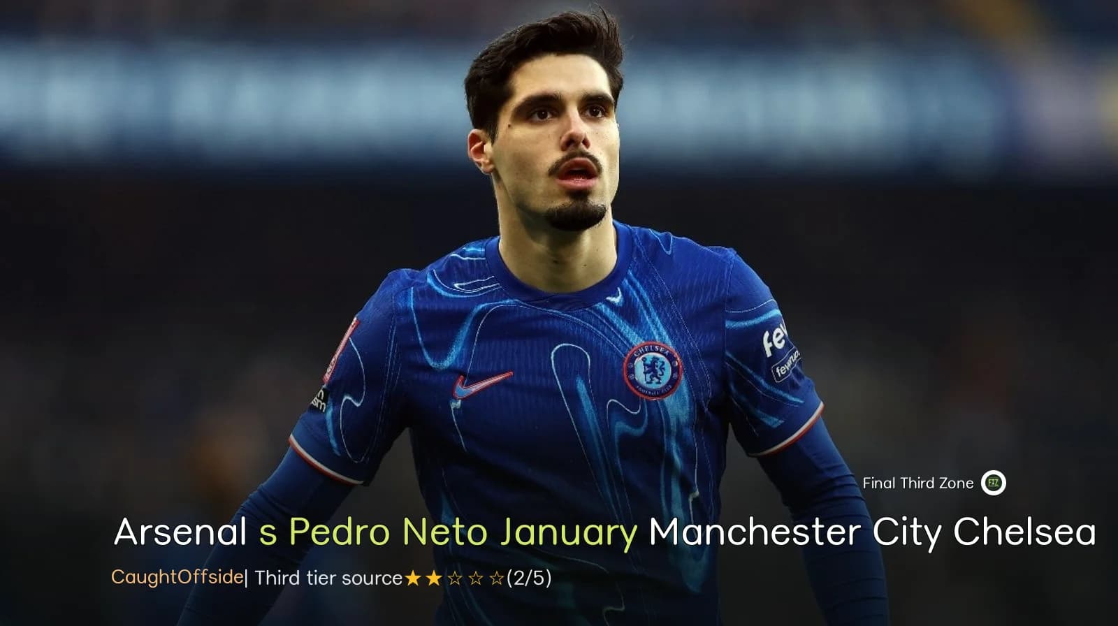 Arsenal and Manchester City Target Chelsea's Pedro Neto Ahead of January Transfer