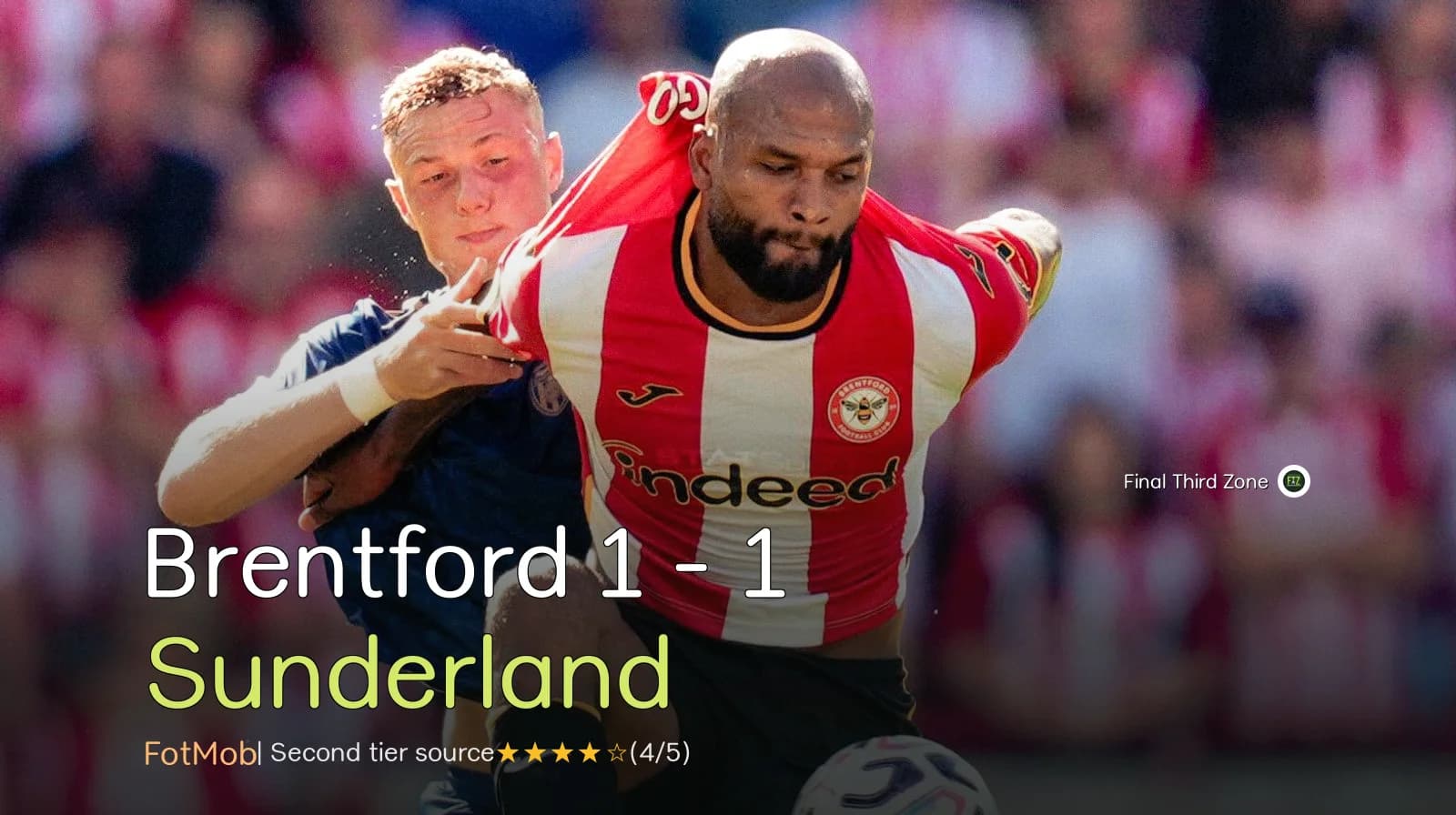 Brentford 1 - 1 Sunderland