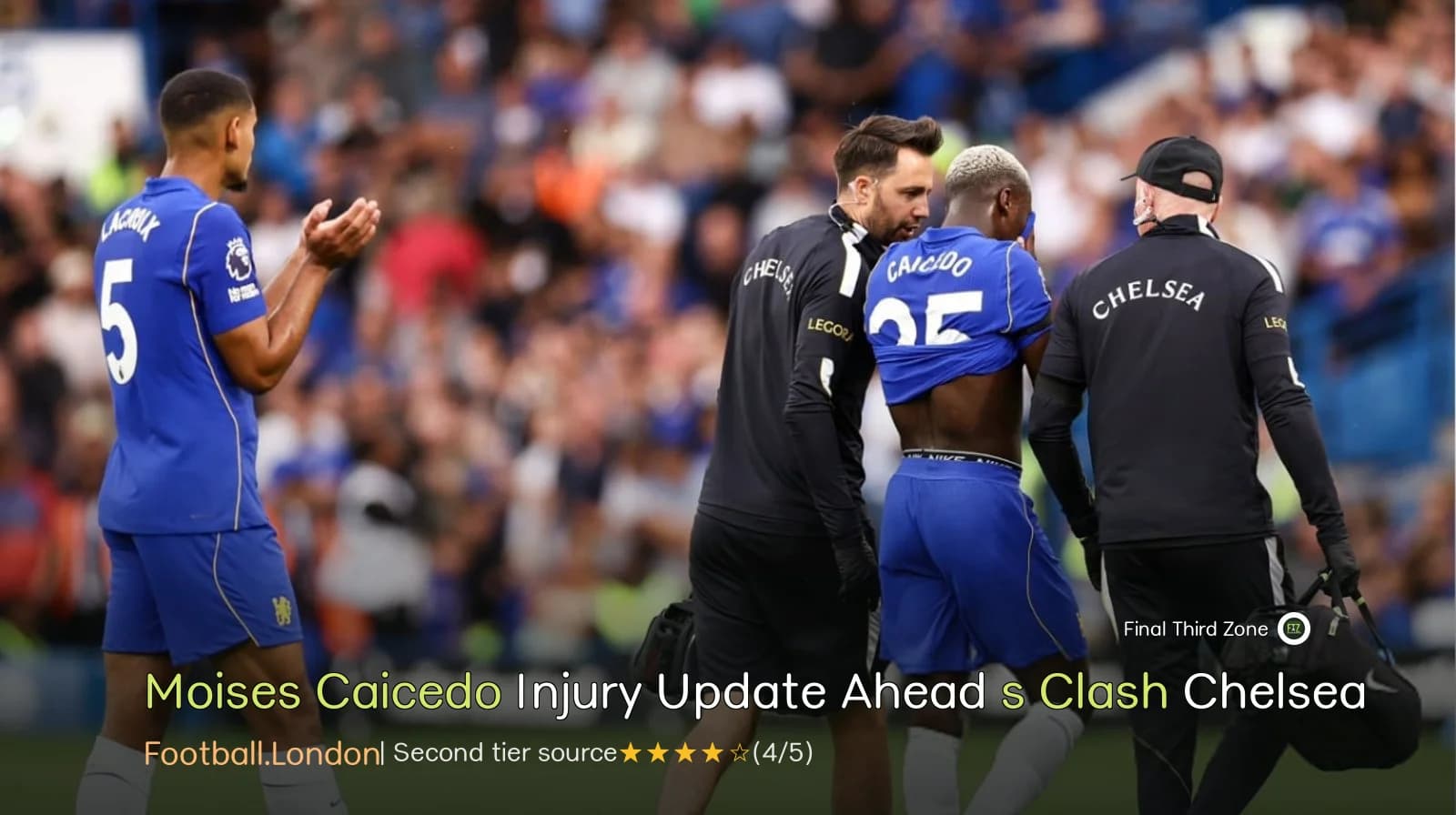 Moises Caicedo Injury Update Ahead of Chelsea's Clash with Arsenal