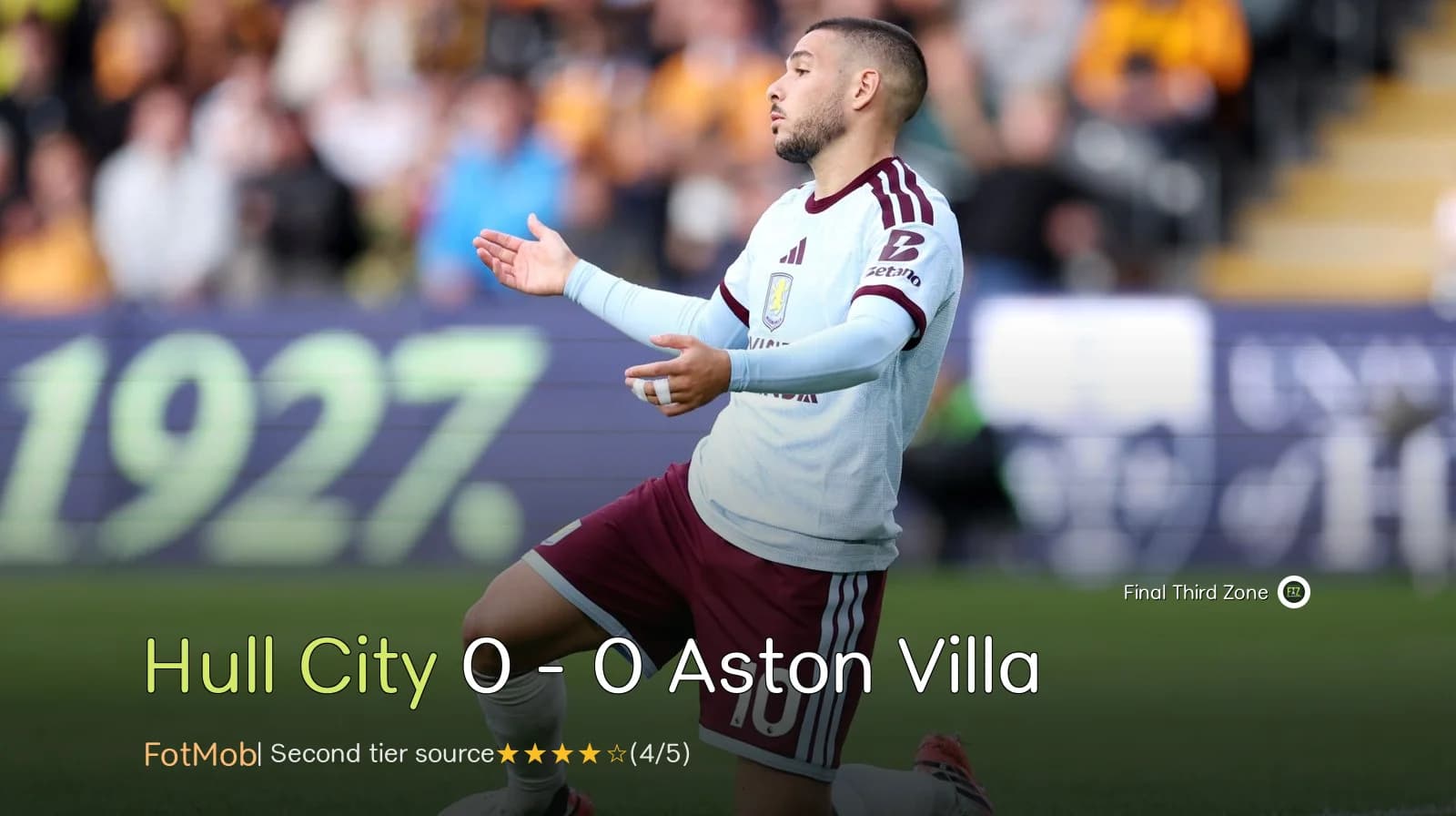 Hull City 0 - 0 Aston Villa