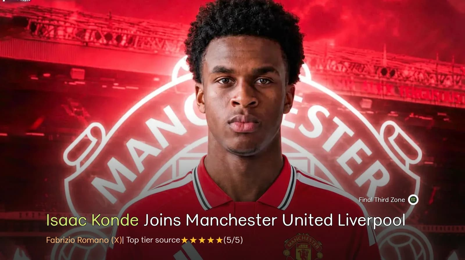 Isaac Konde Joins Manchester United from Liverpool