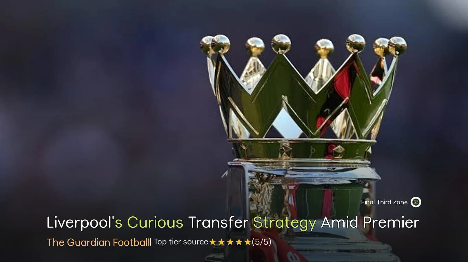 Liverpool's Curious Transfer Strategy Amid Premier League Action