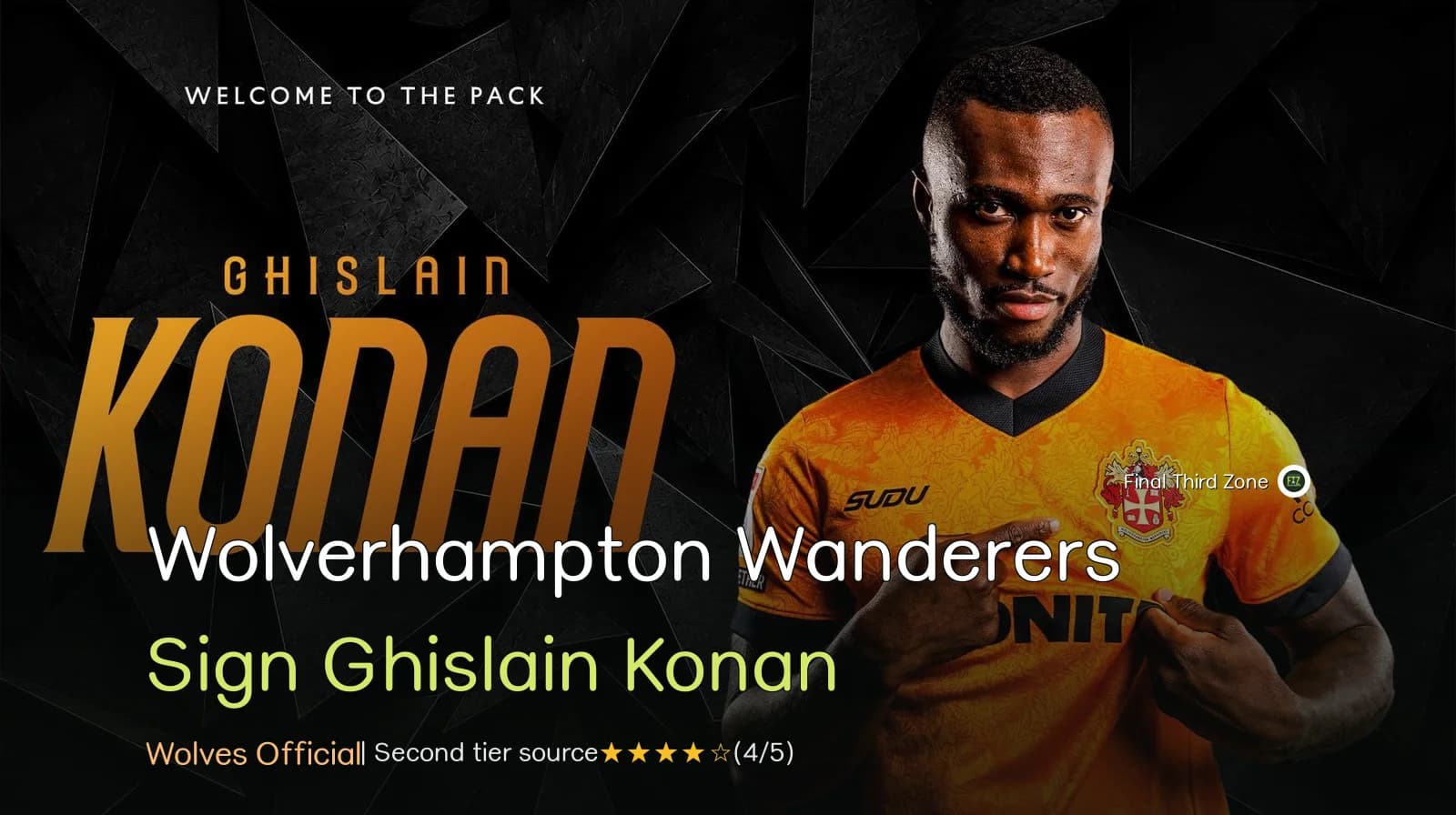 Wolverhampton Wanderers Sign Ghislain Konan to Strengthen Defense