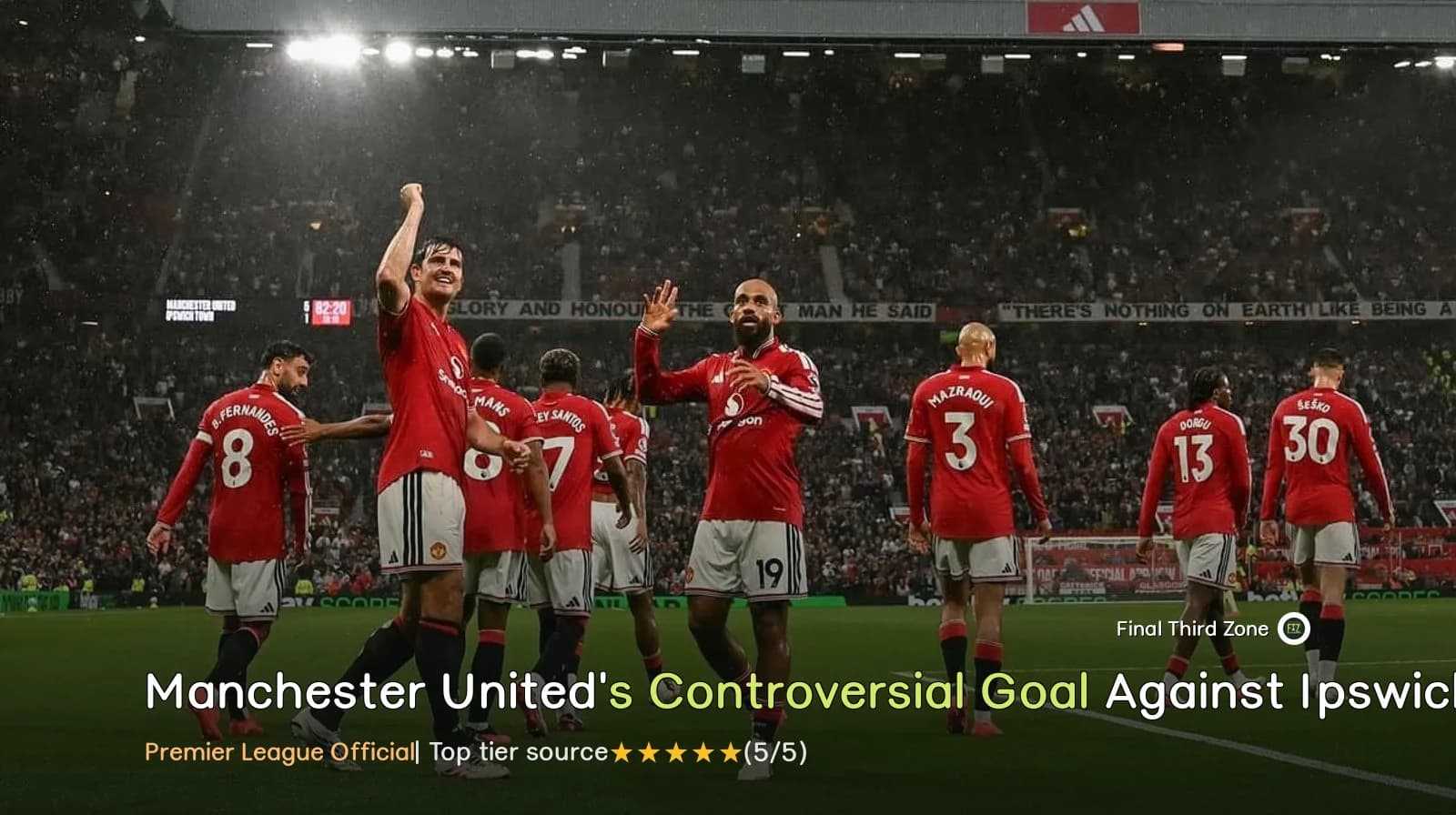 Manchester United's Controversial Goal Against Ipswich Explained