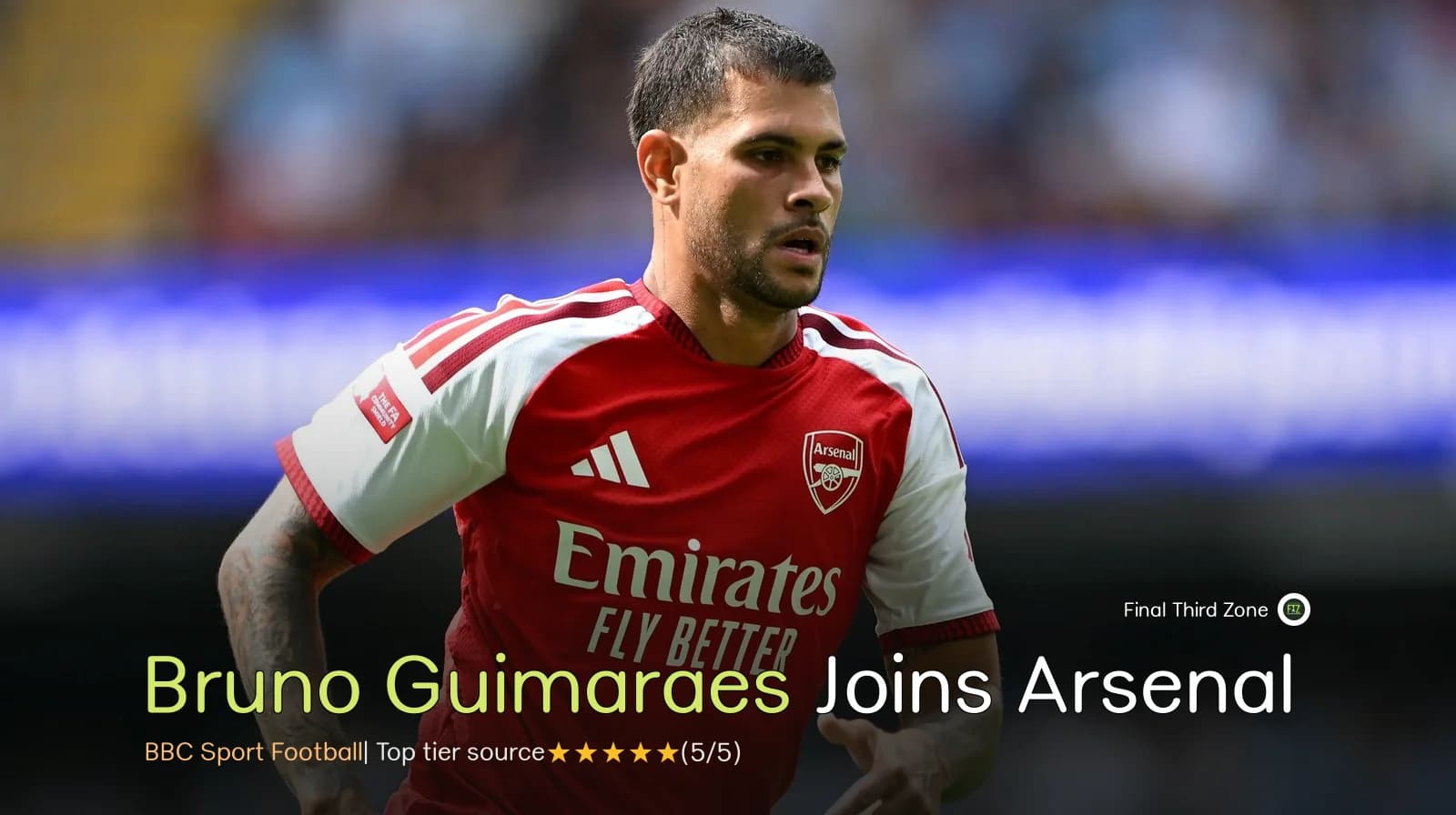 Bruno Guimarães Joins Arsenal to Strengthen Squad