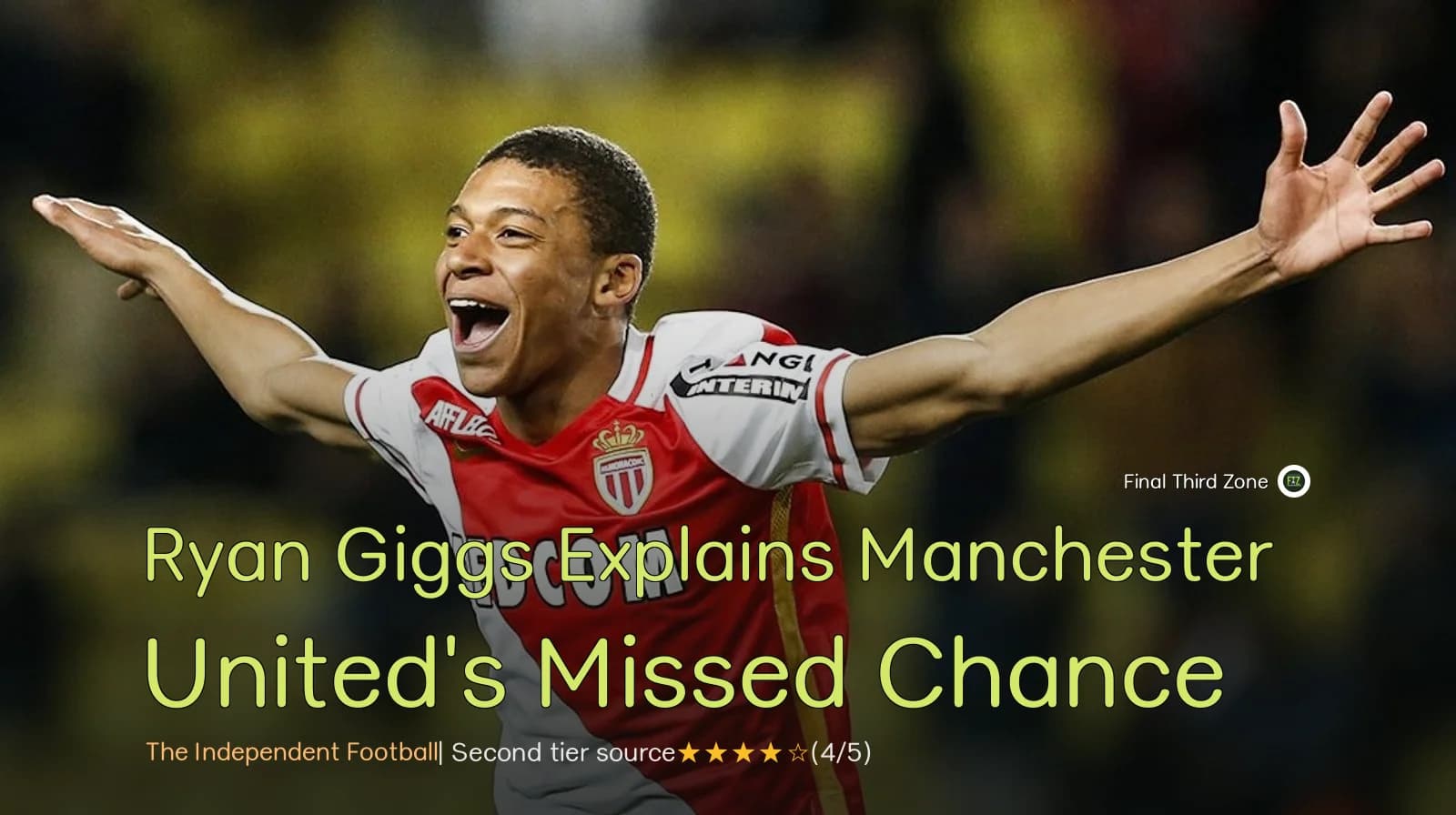 Ryan Giggs Explains Manchester United's Missed Chance on Kylian Mbappe
