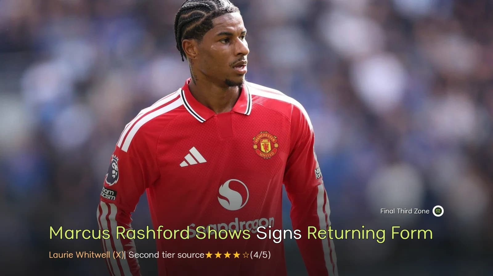 Marcus Rashford Shows Signs of Returning to Form at Manchester United