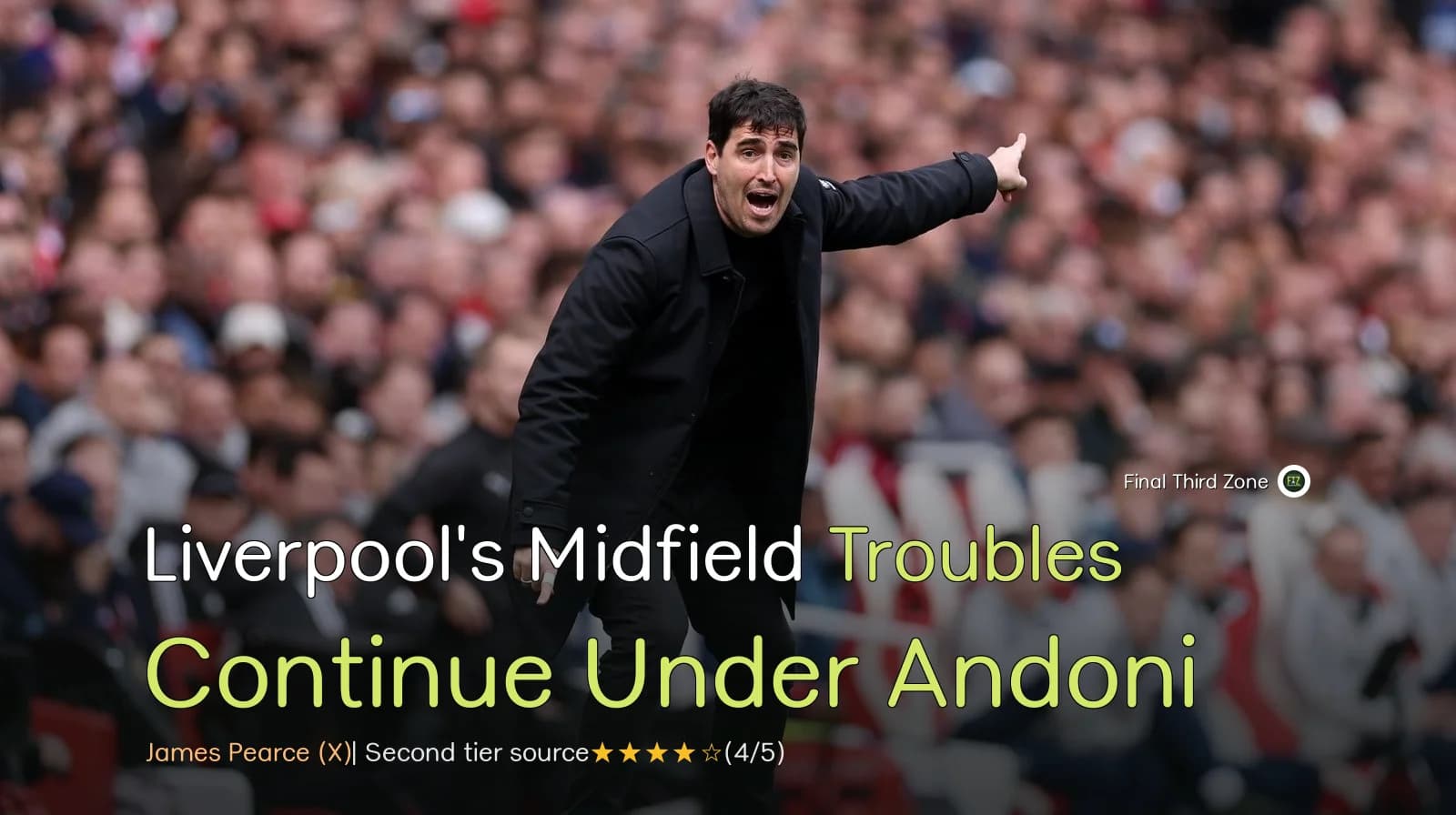 Liverpool's Midfield Troubles Continue Under Andoni Iraola