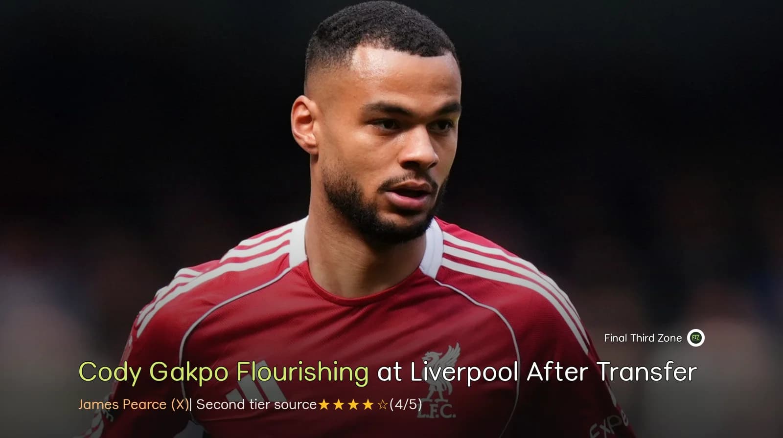 Cody Gakpo Flourishing at Liverpool After Transfer Speculation