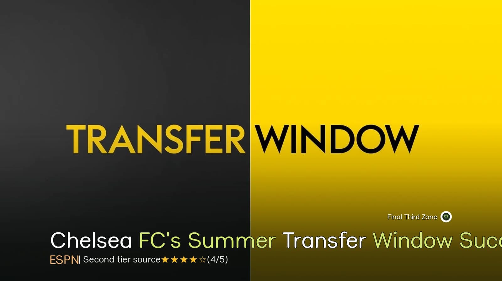 Chelsea FC's Summer Transfer Window Success