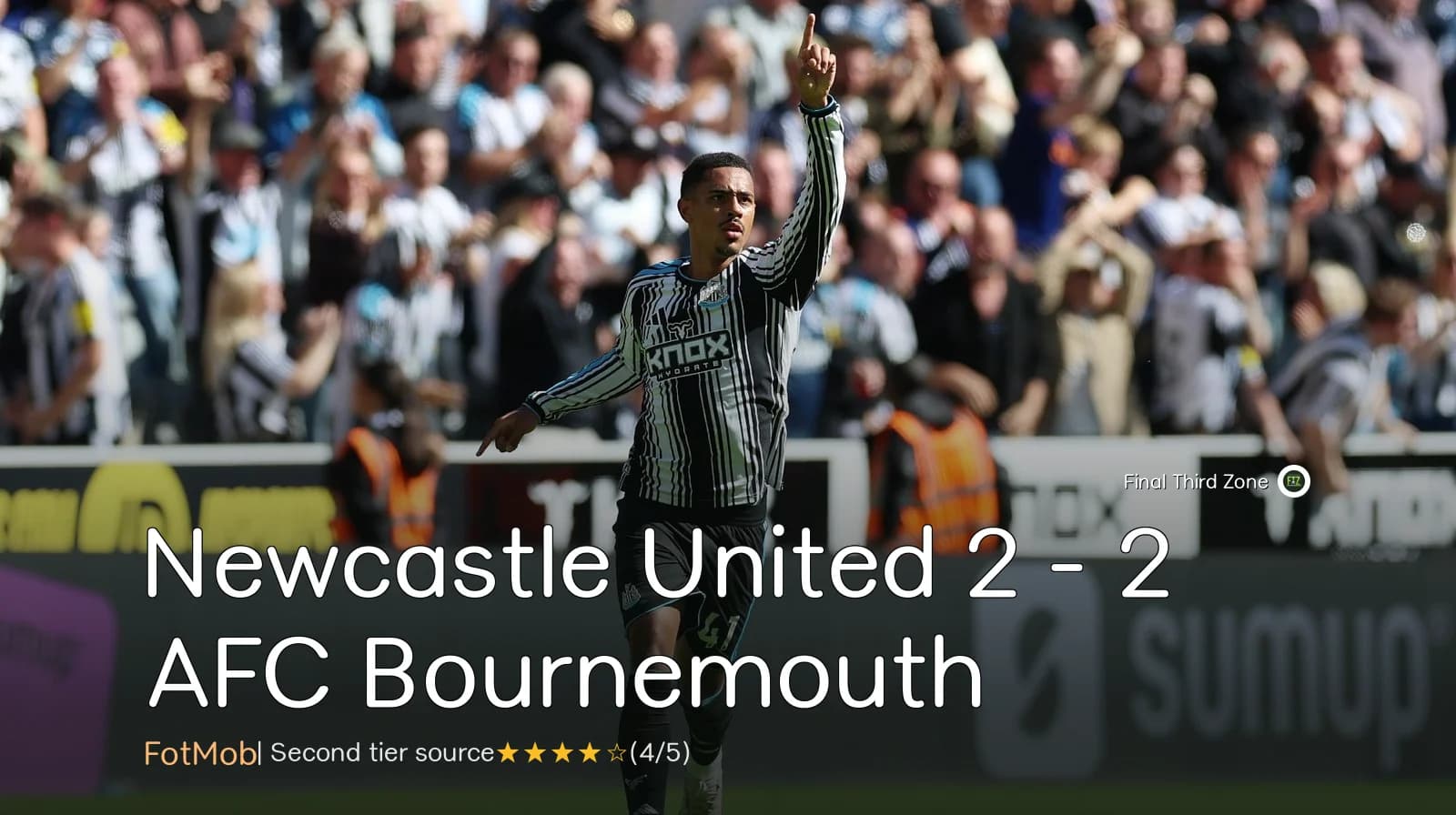 Newcastle United 2 - 2 AFC Bournemouth