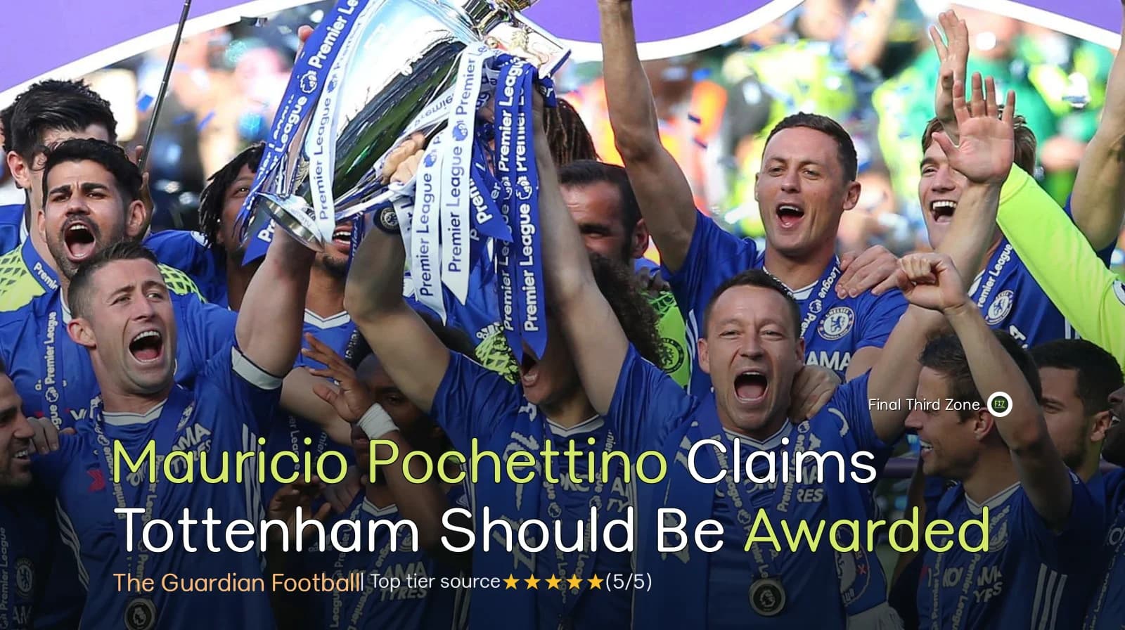 Mauricio Pochettino Claims Tottenham Should Be Awarded Premier League Title After Chelsea Rule Breaches