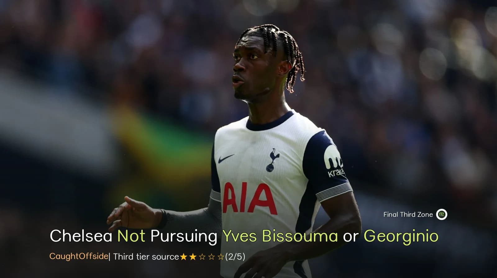 Chelsea Not Pursuing Yves Bissouma or Georginio Wijnaldum Transfers