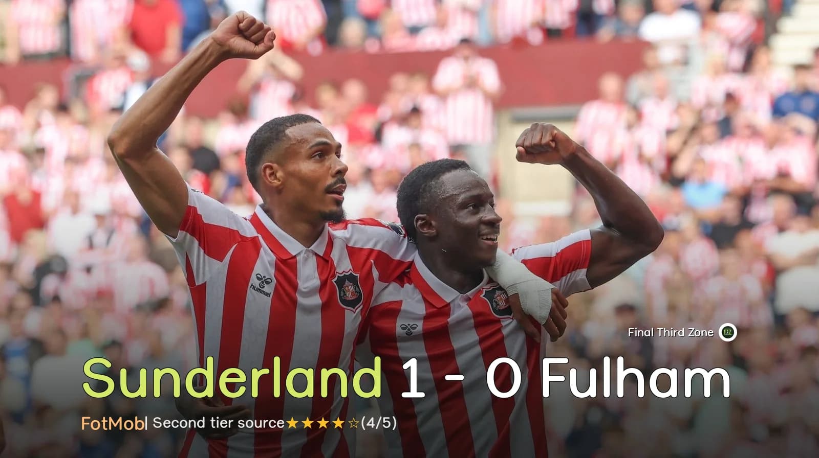 Sunderland 1 - 0 Fulham