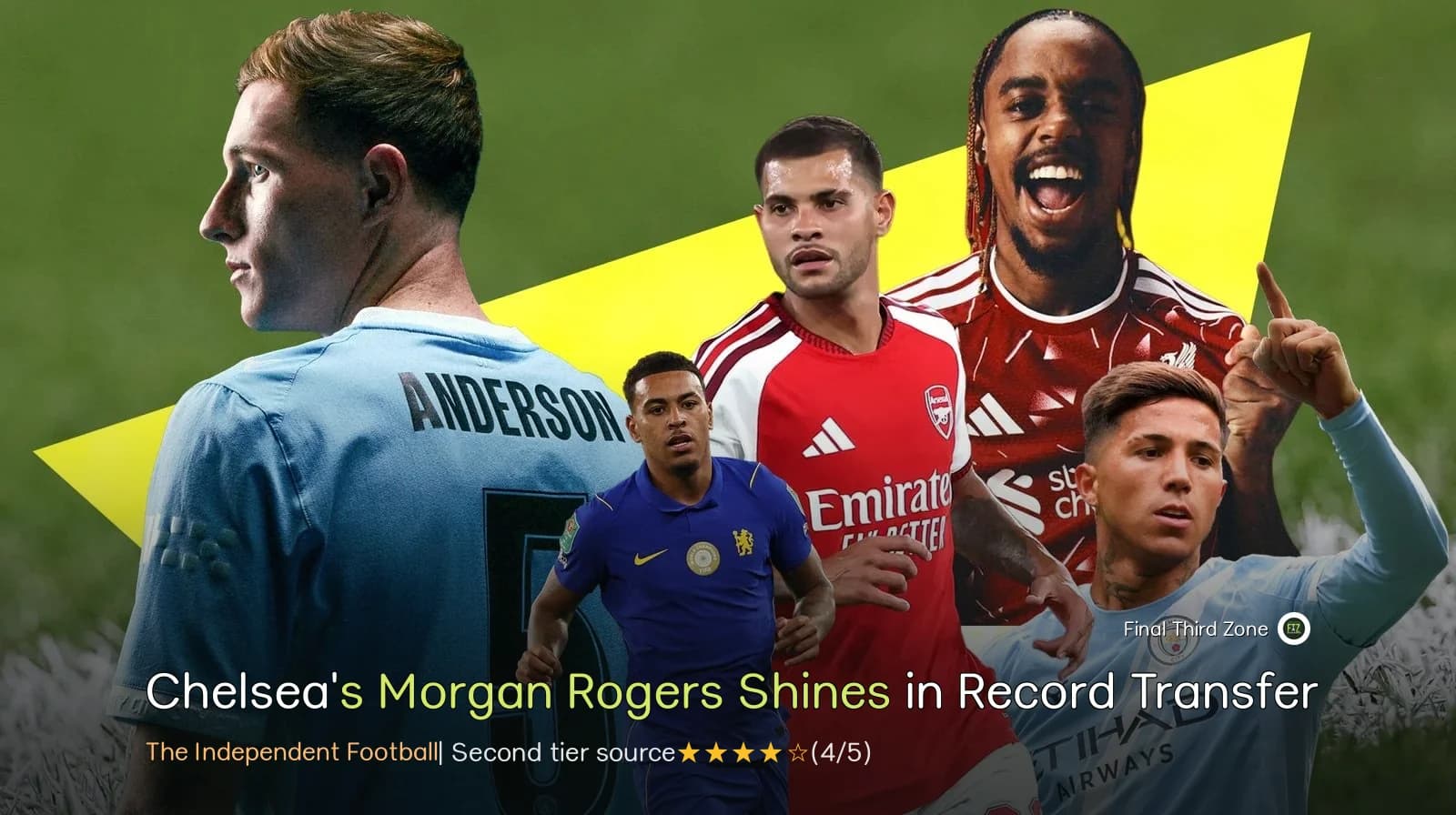 Chelsea's Morgan Rogers Shines in Record Transfer Window