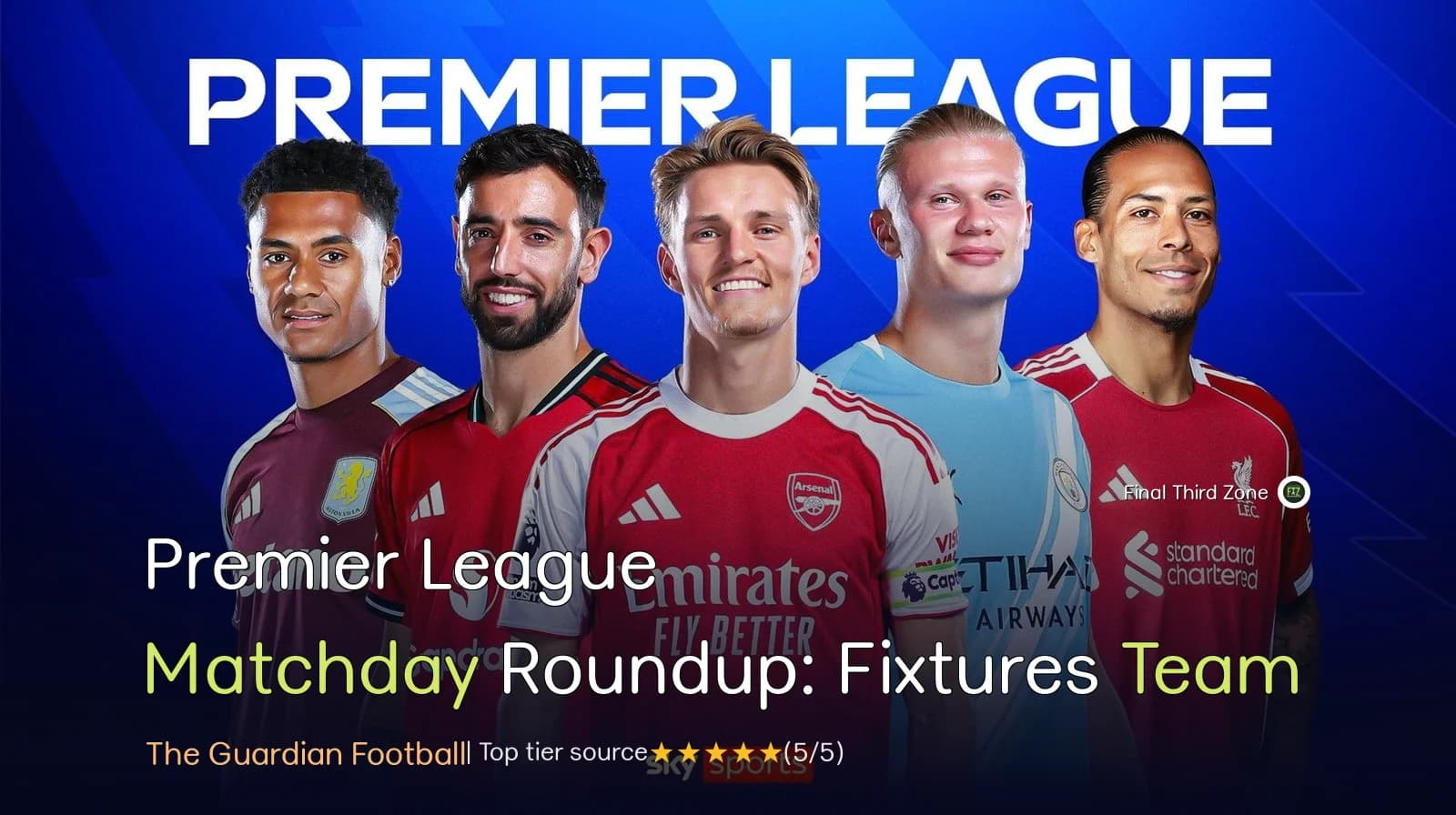 Premier League Matchday Roundup: Fixtures and Team News