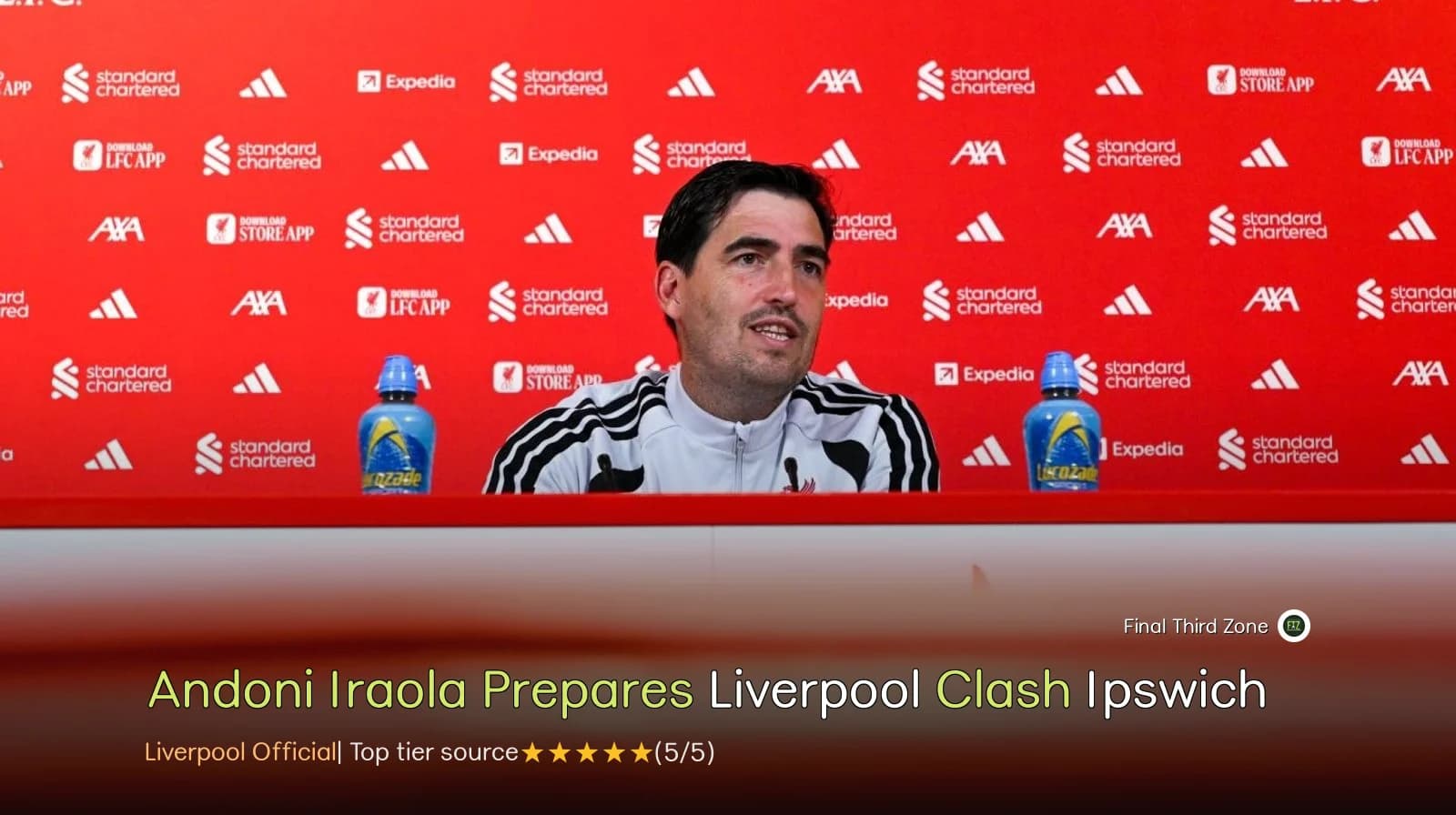 Andoni Iraola Prepares Liverpool for Ipswich Clash