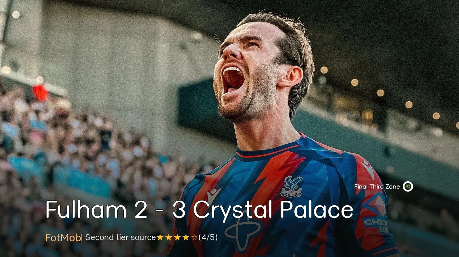 Fulham 2 - 3 Crystal Palace