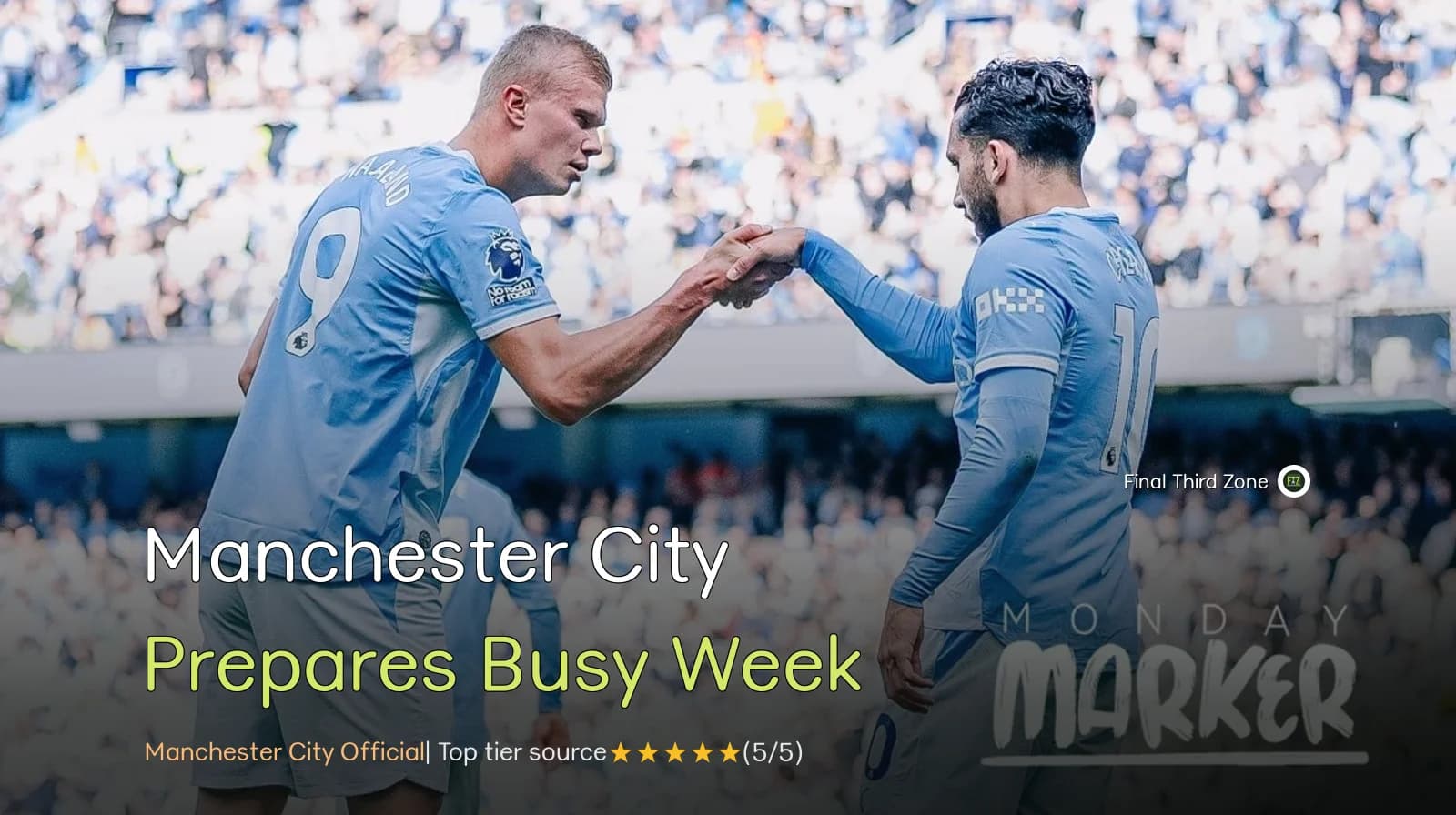 Manchester City Prepares for Busy Week Ahead with UEFA Champions League and Manchester Derby