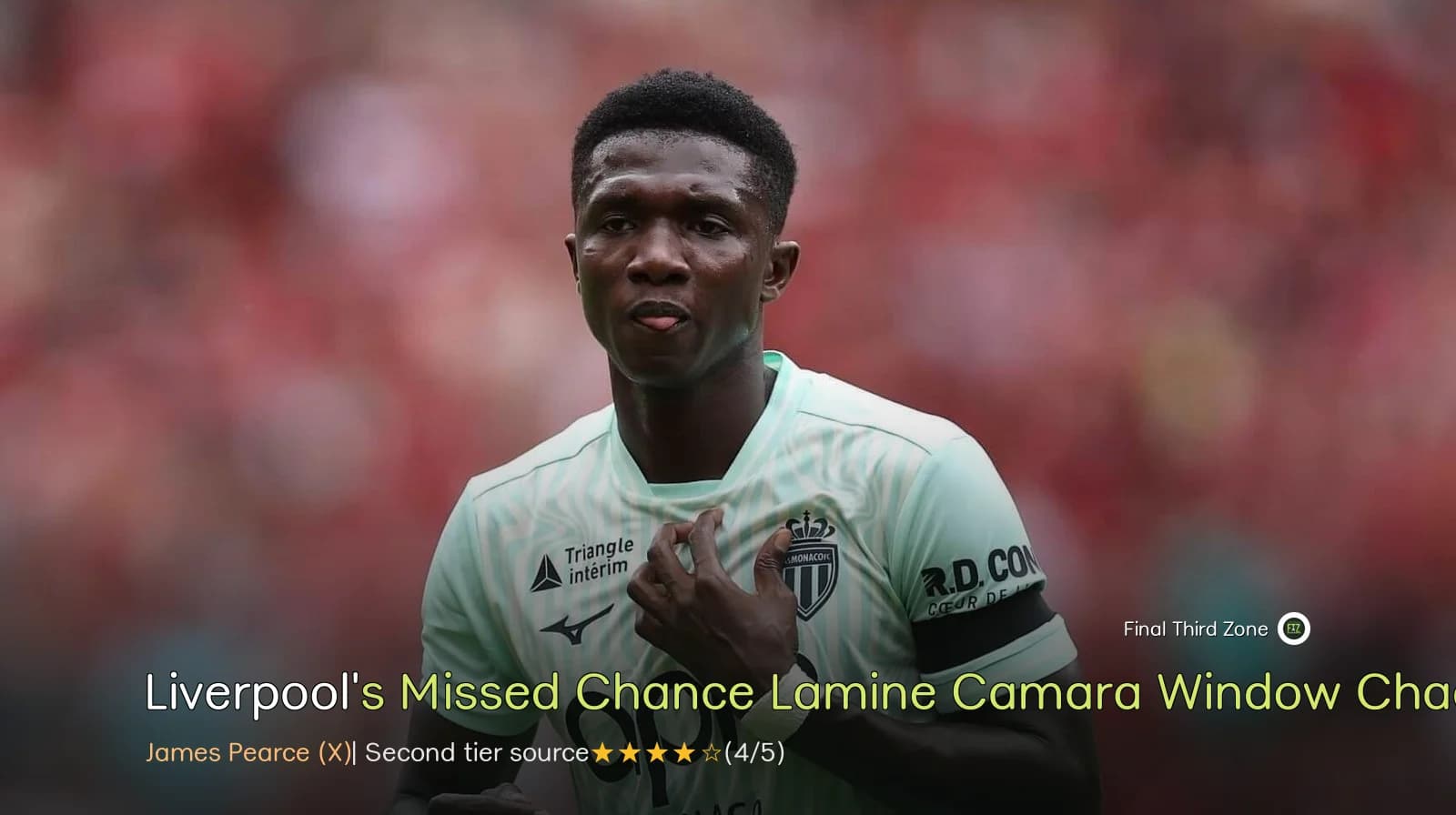 Liverpool's Missed Chance for Lamine Camara Amid Transfer Window Chaos